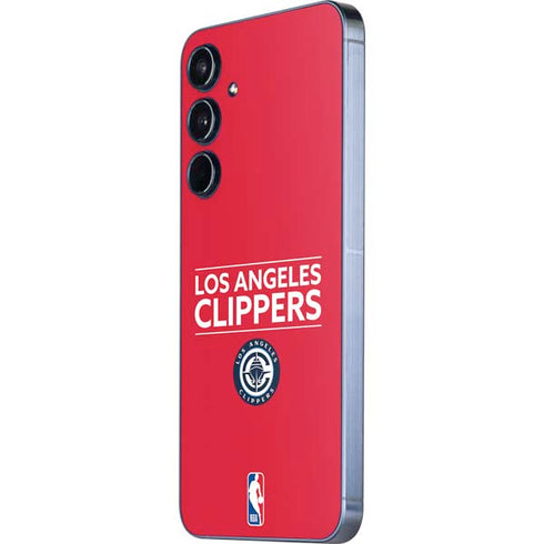 NBA Los Angeles Clippers Standard Red Galaxy A35 5G Skin